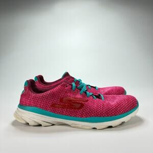 Skechers GOFIT TR Prima Pink Athletic Running Walking Shoes 14088 Women's SIze 8